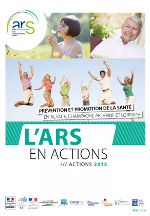 Couverture Prévention et promotion de la santé en région Grand-Est / Actions 2015 Vignette
