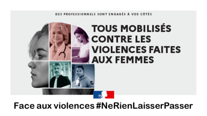 Affiche 2021 Tous mobilisés Violences faites aux femmes