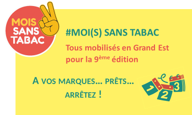 Mois sans tabac (MoST) 2024  Tous mobilisés en Grand Estpour la 9ème édition