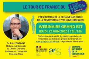 WEBINAIRE Grand Est I Collectif Semaine Dénutrition - ARS I 12.06.2025