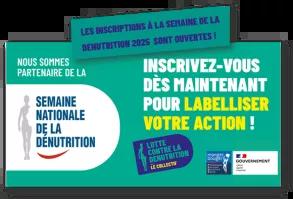 Semaine de lutte contre la dénutrition : Inscription 2025