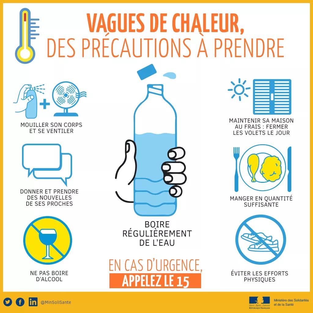 Canicule précautions à prendre