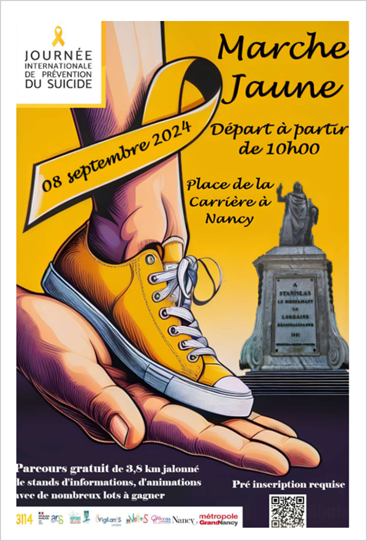 JIPS Affiche Marche Jaune Nancy 08.09.24