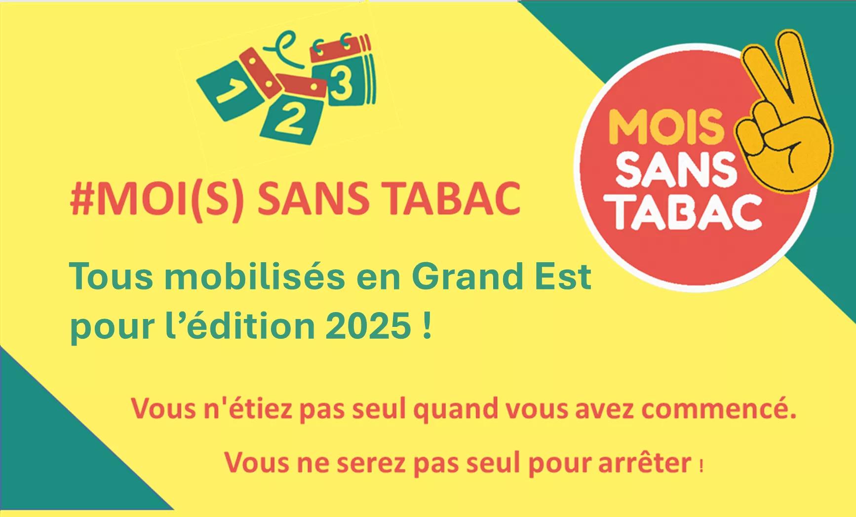 Mois sans Tabac (MoST) Tous mobilisés en Grand Est en 2025 !