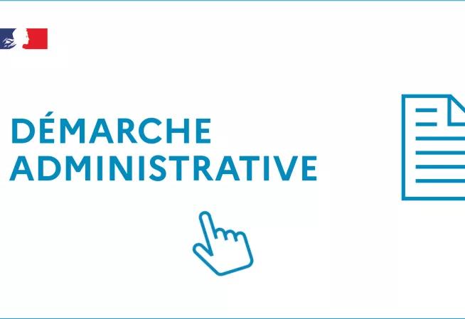 Démarche administrative