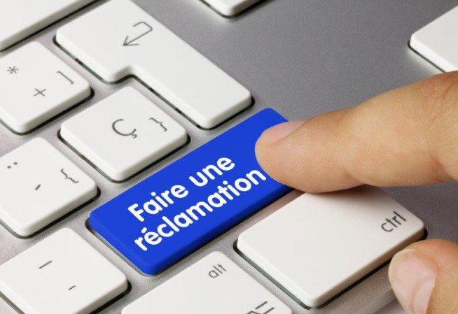 touche réclamation ordinateur
