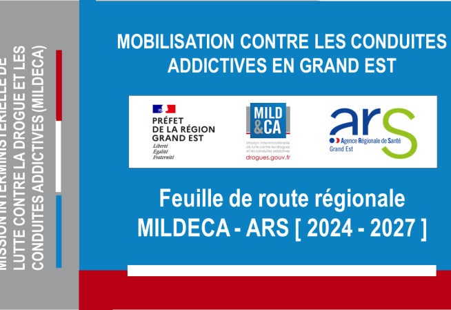 Lutte contre les addictions : feuille de route régionale MILDECA-ARS 2024-2027