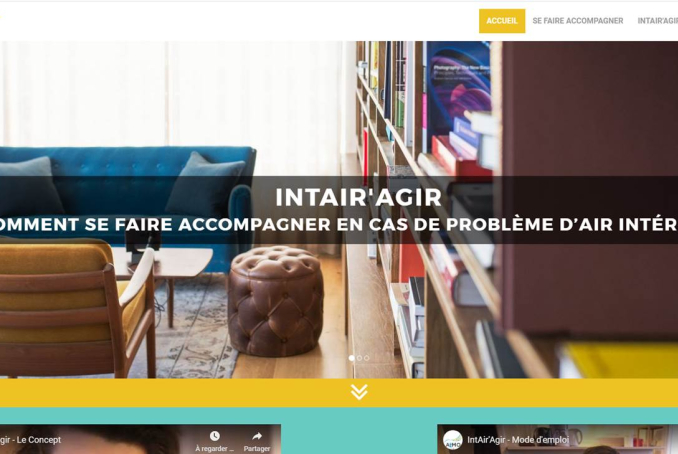 Site Intair'agir - CEI Qualité de l'air intérieur