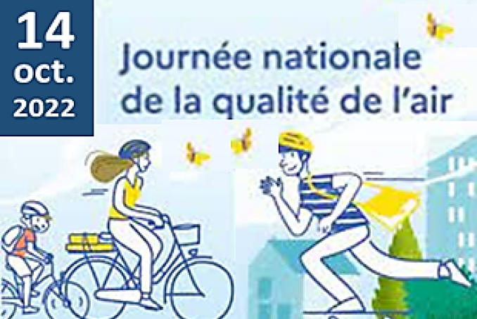 Journée Nationale de la Qualité de l'Air (JNQA) Vendredi 14 octobre 2022