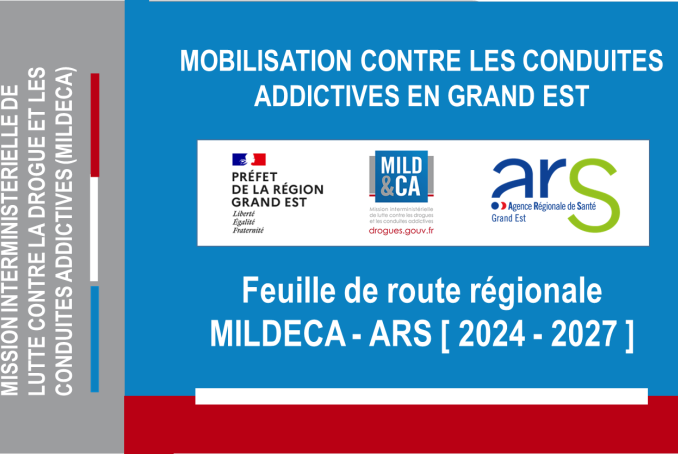 Lutte contre les addictions : feuille de route régionale MILDECA-ARS 2024-2027