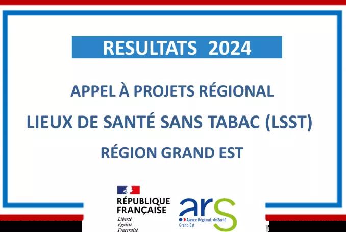 Vignette Résultats AAP Lieux de Santé Sans Tabac (LSST) 2024