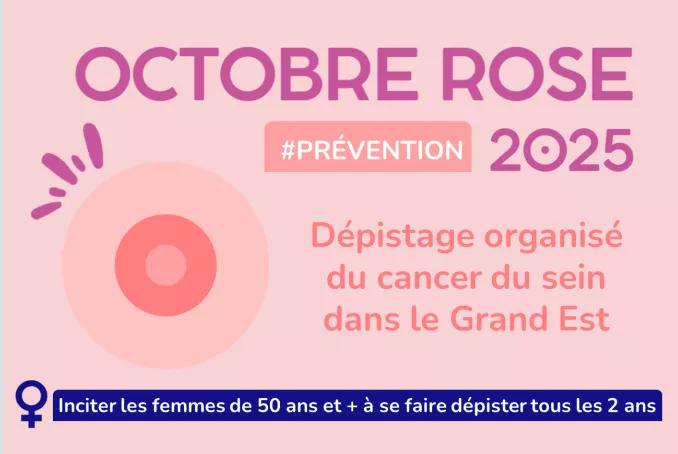 Octobre Rose 2025 : Prévention du Cancer du sein