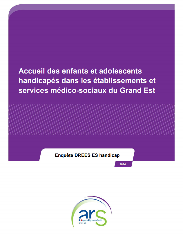 VISUEL Enquête 2014 HANFICAP ENTS ADOS DREES/ARS GE