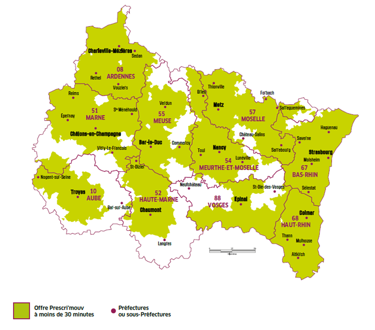 carto offre prescri'mouv mars 2019