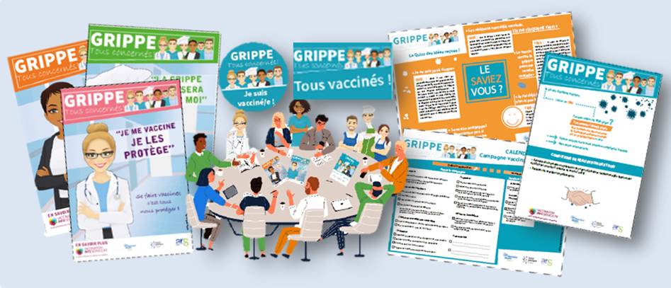 Kit Promotion vaccination grippe EHPAD