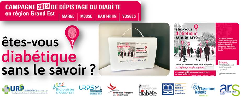 Vignette Dépistage du diabète en officine 2019