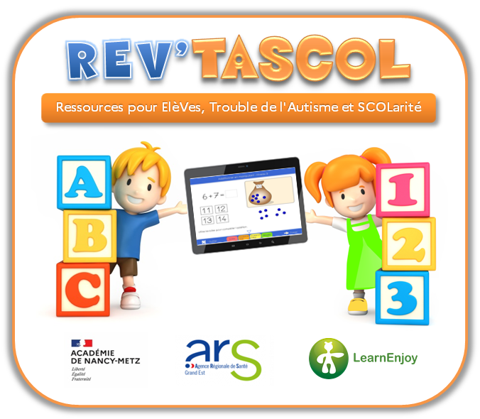 Le numérique pour faciliter l'apprentissage des élèves autistes d'écoles  primaires (Rev'tascol)