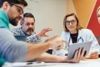 Réunion de professionnels de santé