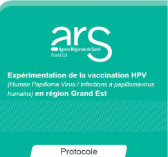 Visuel Protocole vaccination HPV Grand Est