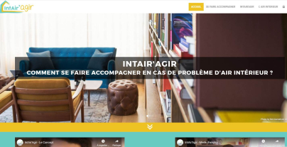 Site Intair'agir - CEI Qualité de l'air intérieur