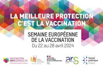 Semaine Européenne de la Vaccination (SEV) : du 22 au 28 avril 2024