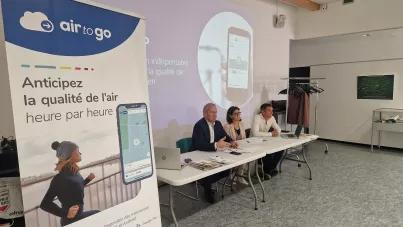 Air to Go : anticipez la qualité de l'air heure par heure.
