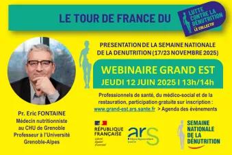 WEBINAIRE Grand Est I Collectif Semaine Dénutrition - ARS I 12.06.2025