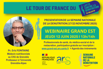WEBINAIRE Grand Est I Collectif Semaine Dénutrition - ARS I 12.06.2025