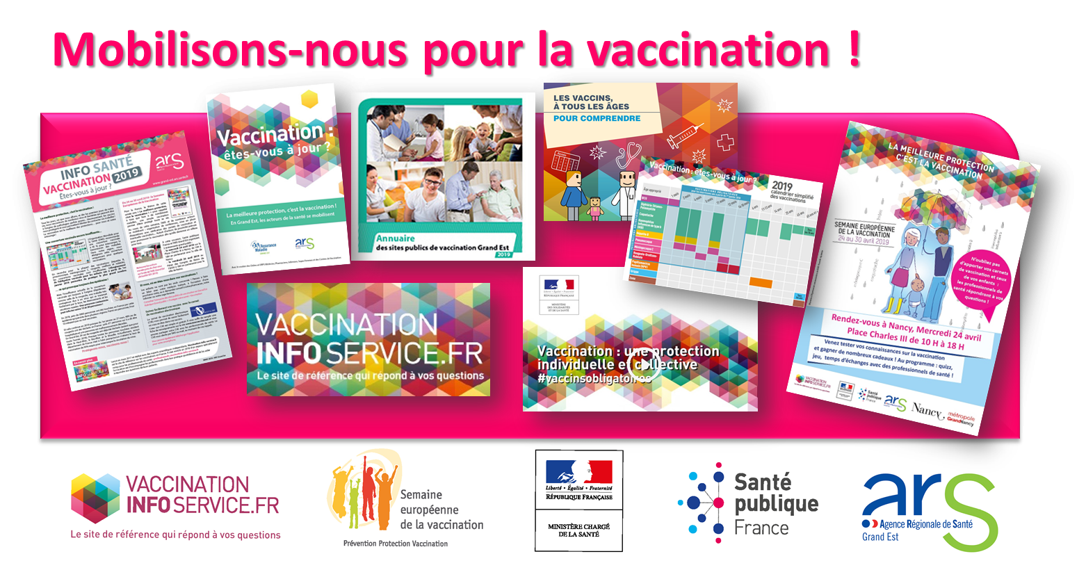 SEV 2019 Bandeau outils com vaccination