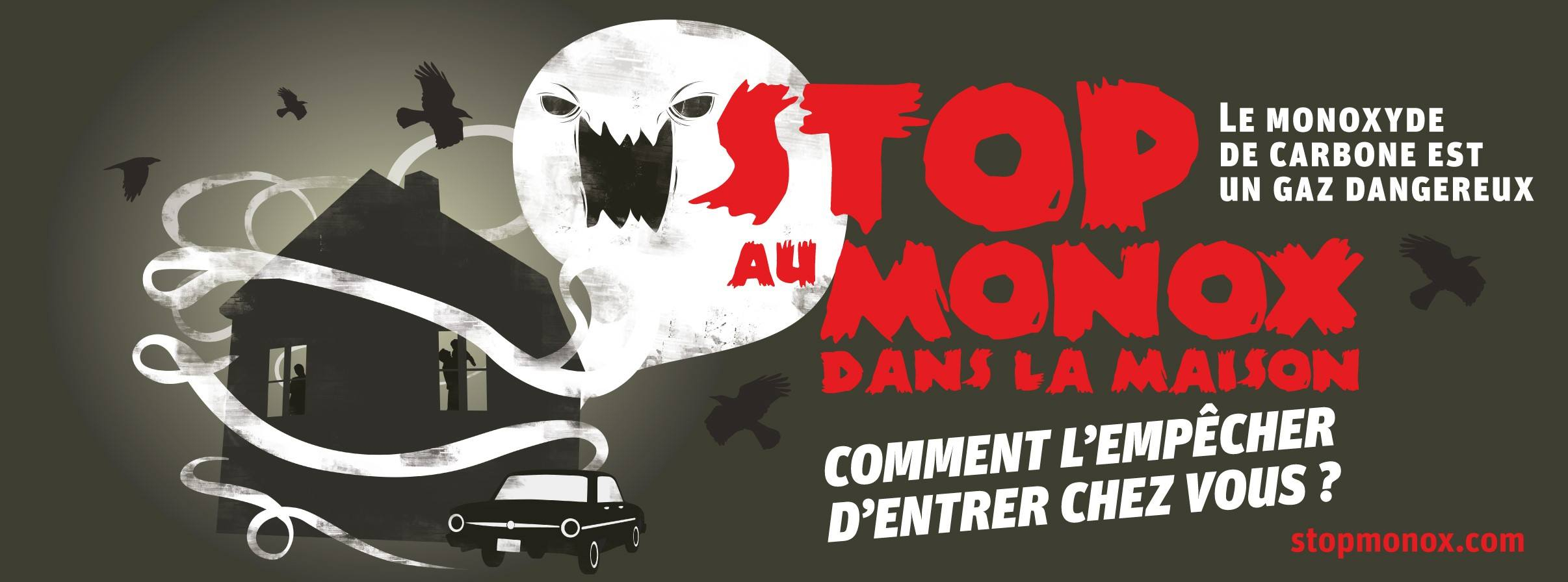 Bannière monoxyde - Stopmonox