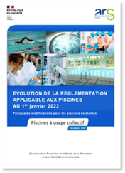 Guide "Evolution réglementaire Piscines Janvier 2022"