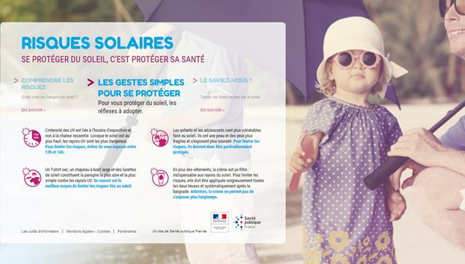 Risques solaires : se protéger du soleil, c'est protéger sa santé