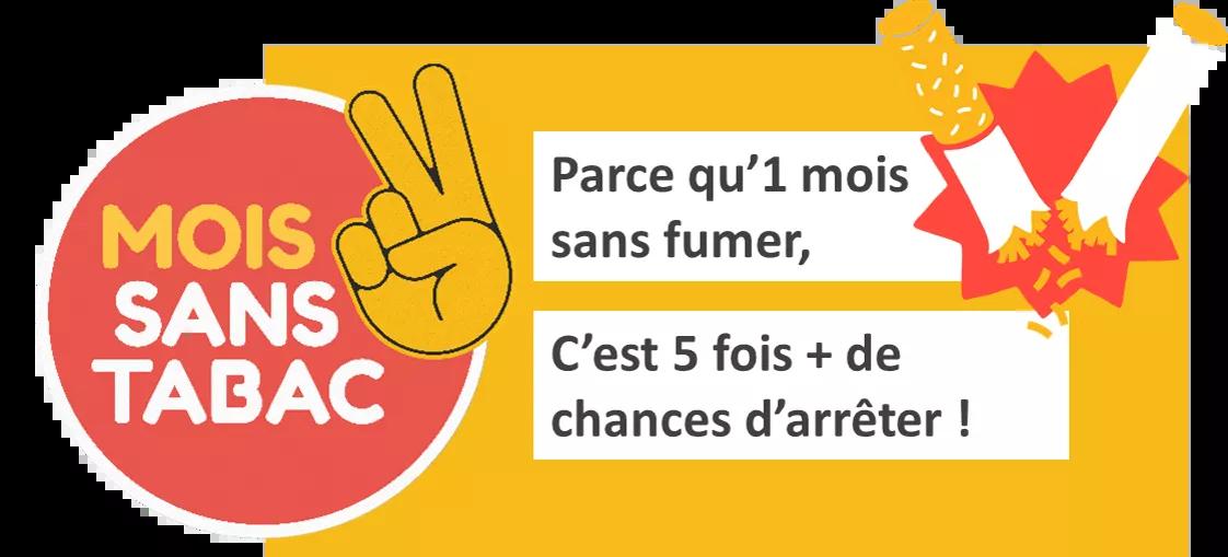 Vignette Mois sans tabac : 1 mois sans fumer, c'est 5 fois plus de chance d'arrêter.png