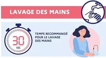 Lavage des mains geste barrière