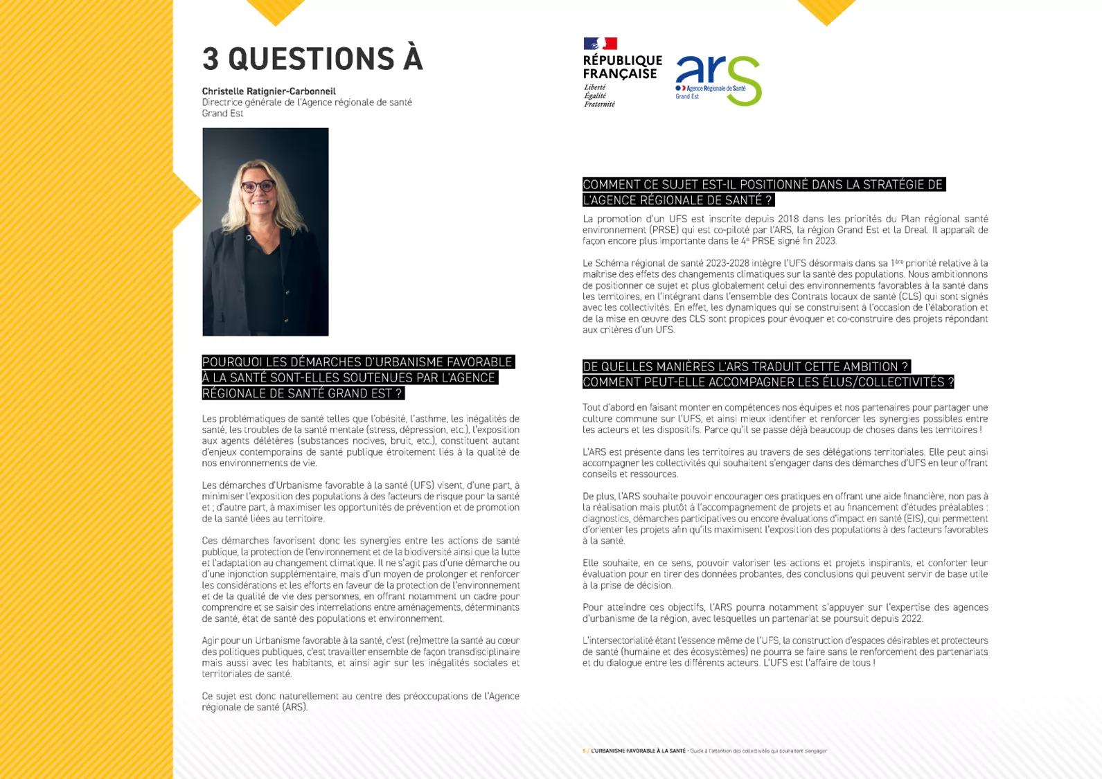 Guide Urbanisme Favorable à la Santé (UFS) Grand Est I Interview DG ARS (2025)