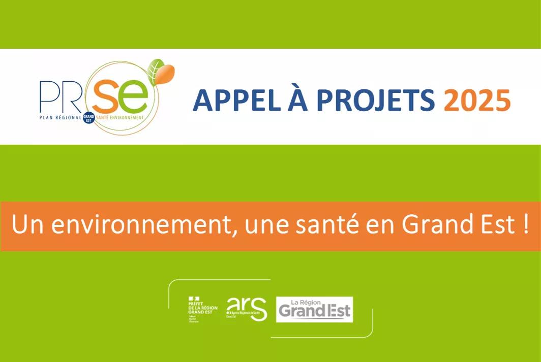 Vignette Appel à projet Plan Régional Santé Environnement (PRSE) Grand Est 2025