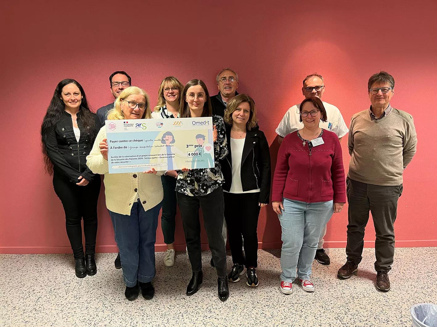 3ème prix - Groupe Hospitalier Sélestat Obernai 