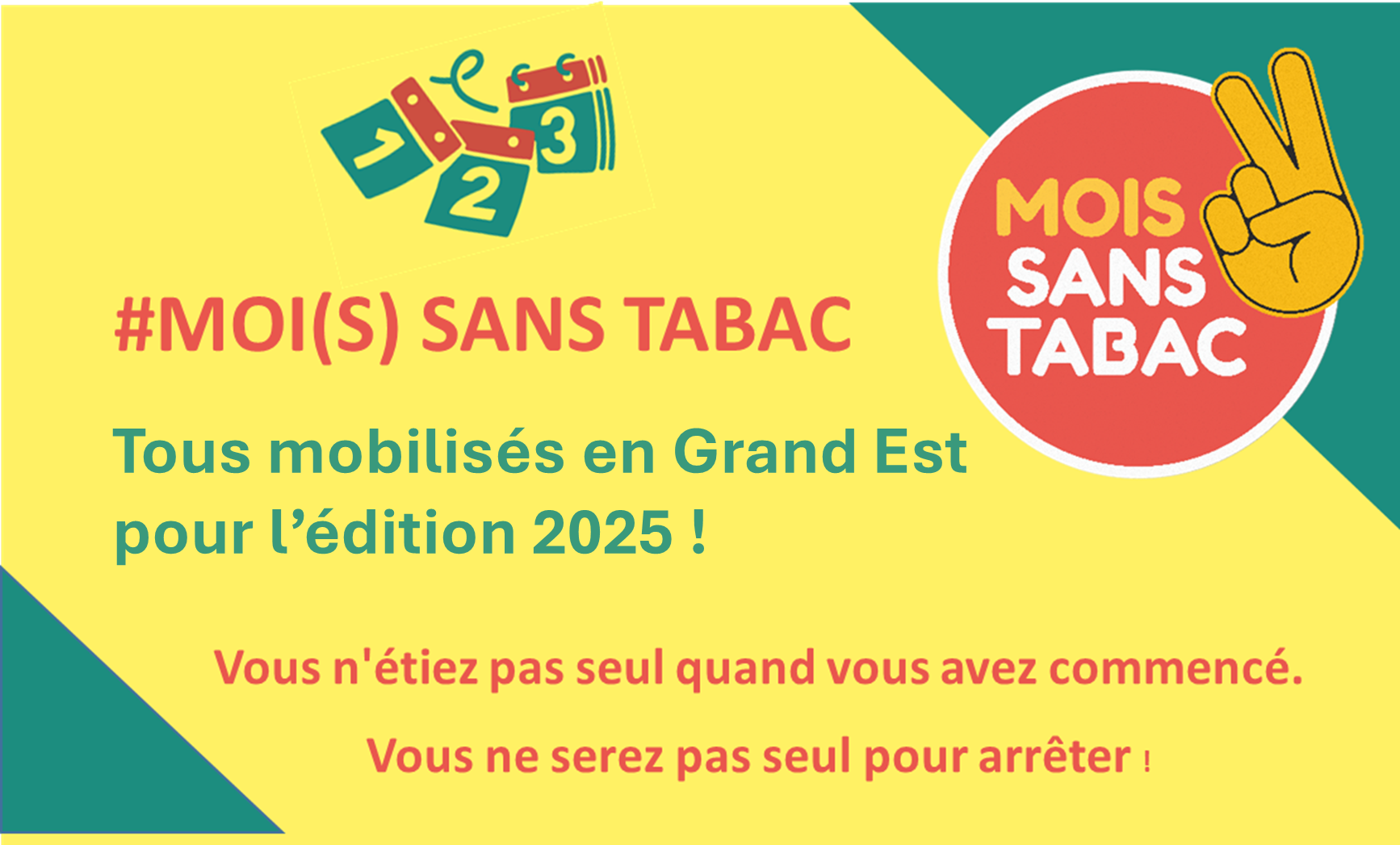 Mois sans Tabac (MoST) Tous mobilisés en Grand Est en 2025 !