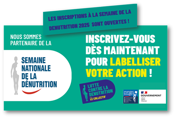 Semaine de lutte contre la dénutrition : Inscription 2025