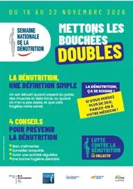 SND | Semaine nationale de la dénutrition | affiche 2026