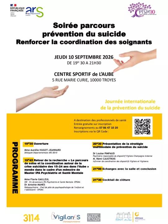 JIPS 2026 Affiche Vigilans Centre sportif Aube 10.09.26