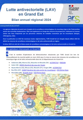 LAV Grand Est - Visuel bilan régional 2024