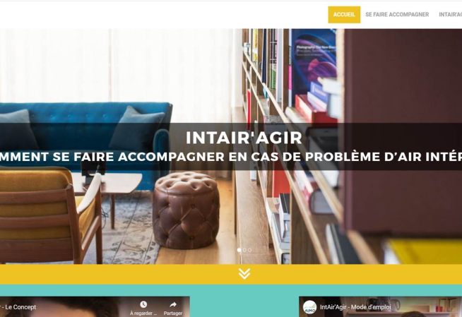 Site Intair'agir - CEI Qualité de l'air intérieur