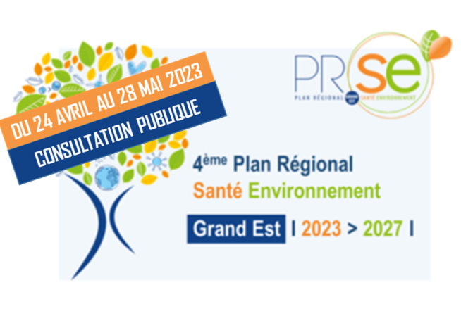 Vignette Consultation publique du 4ième Plan Régional Santé Environnement (PRSE 4)