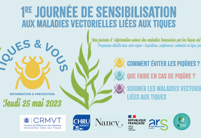 25.05.23 Journée de sensibilisation aux maladies vectorielles liées aux tiques (MVT)