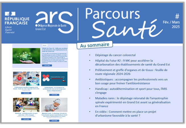Parcours Santé Fév./Mars 2025 - Sommaire