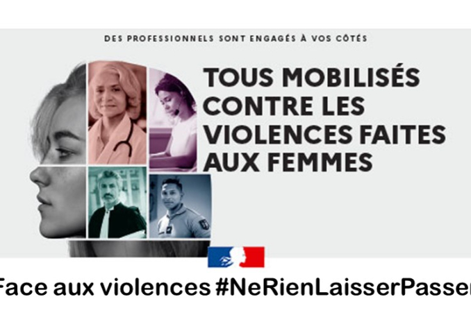 Affiche 2021 Tous mobilisés Violences faites aux femmes