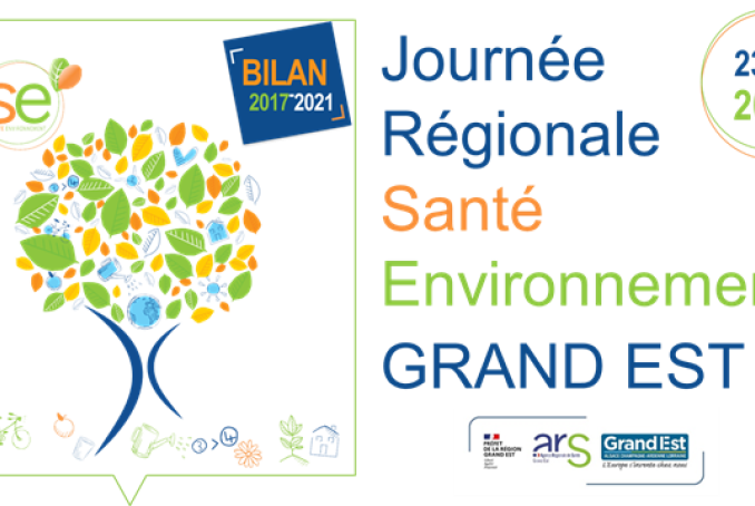 Visuel Journée Plan Régional Santé Environnement 23.02.2022