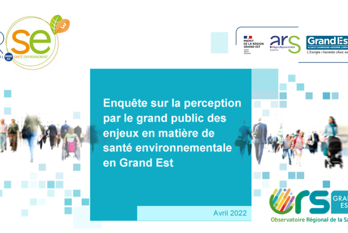  PRSE Résultats de l'enquête d'opinion Grand Est 2022