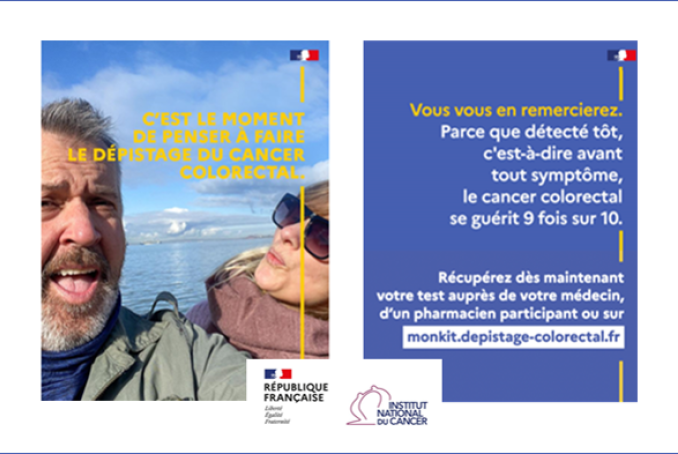 Campagne 2023 Dépistage organisé du cancer colorectal (DOCCR)